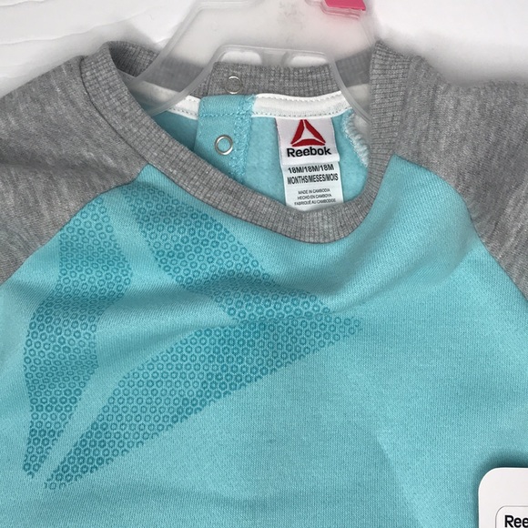 NWT REEBOK Baby & Toddler Girls Camo Leggings with Top, 2 Piece Athletic Set - Picture 8 of 8